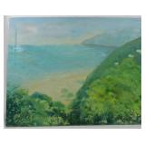 Oil on Canvas Frame 31x25 (Damaged)