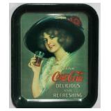 Coca Cola Metal Tray 13.5x10.5