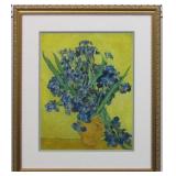 Irises in Vase Giclï¿½e by Vincent Van Gogh