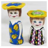 Salt and Pepper Shakers 5.5"