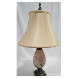 Vintage Painted Lamp, no wire
