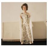 Nancy Reagan Danbury Mint Doll w/ Box - 19" tall