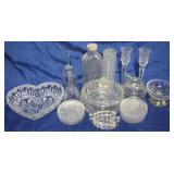 Lot of Assorted Glass Items