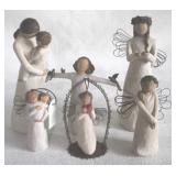 6 Willow Tree Figures