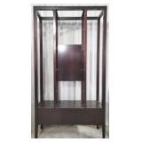 Polidor Mahogany Etagere, no shelves