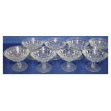 8 Fostoria American Sherbets 3.5"