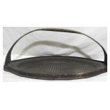 Cane Bottom Handled Tray 10"