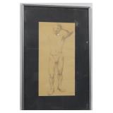 Framed Sketch 17x10.5