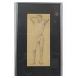 Framed Sketch 17x10.5