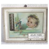 City Dry Cleaners Advertising Thermometer