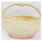 Pottery Basket Marked USA 65-8 8x8x5