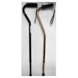 2 Metal Canes 33.5"