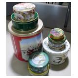 Assorted Tins