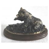 Bronze Bear Statue - 8.5" x 5"