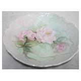 Hand Painted Plate Signed 9.5"