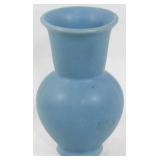 Weller Blue Pottery Vase 5.5"