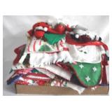 Lot of Christmas Linens & More
