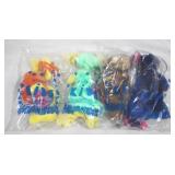 Lot of 4 Avon Kids Plush Toys (New in Bags)