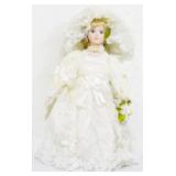 Porcelain Doll 16.5"