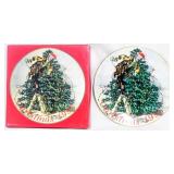 Emmett Kelly 1995 Christmas Plate 8.5"