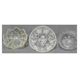 3 Vintage Glass Bowls
