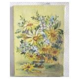 Oil on Canvas - Signed - 7" x 5"