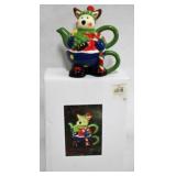 3pc Teapot with Box 7"