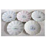 5 Nautical Theme 8.25" Plates