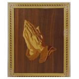 Framed Wooden Art 11.5x9.5