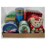 Assorted Metal Tins