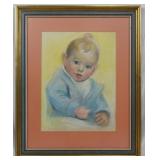Janet Roller "Baby" Color Pencil on Paper