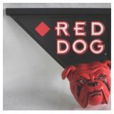 Red Dog Beer Sign