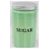 Jadeite Sugar Canister 7"
