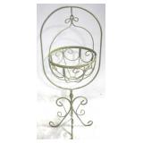 Metal Swinging Basket Planter - 42" x 18"