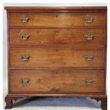 Southern Walnut 4 Drawer Chest