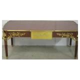 French inlay coffee table