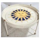 Butler Specialty Sun Face Metal Coffee Table