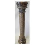 Solid Marble 3 Part Pedestal, 40 x 10