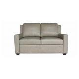 LEA Wyatt Leather Loveseat