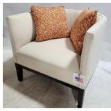 Upholstered Chair w/ Pillows