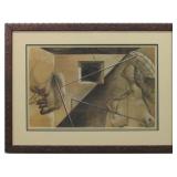 Queen of Salome Giclee by Salvador Dali