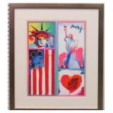 Patriotic Series Giclee by Peter Max