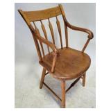 Early Arrow Spindle Arm  Chair