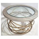 Butler Specialty Reptilian Glass Top Coffee Table