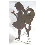 Metal Fairy Garden Decor - 31" x 17" x 12"