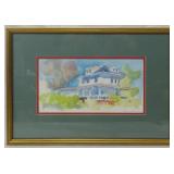 Laura Howard "Washington" St. House" Watercolor