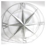 Metal Compass Star - 42" Round