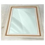 Decorative Mirror Trimmed in Gold by Alden Parkes
