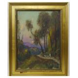 Elliot Clark "India Looking Into Tibet" 20.5x16