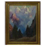 Eliot Clark "Himalayan Mountains" 1937